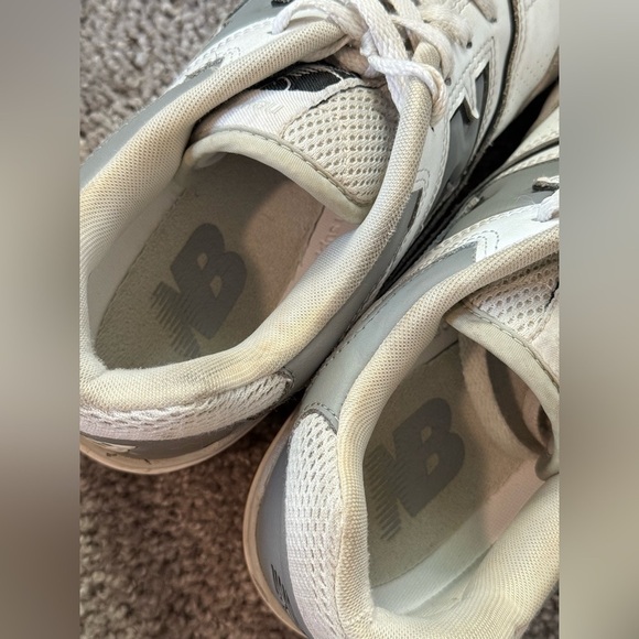 New Balance 550 Athletic Shoe - White / Slate Grey / Brighton Grey - Picture 10 of 10